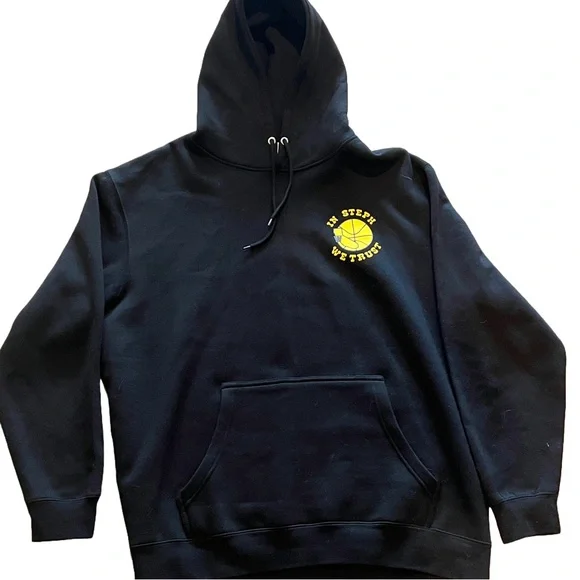 Lane Seven XXL Warriors Pullover Sweater with “In Steph we Trust” logo - Picture 1 of 3